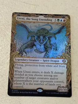 mtg showcase foil Ureni the Song Unending, Tarkir Dragonstorm, unplayed - Image 1
