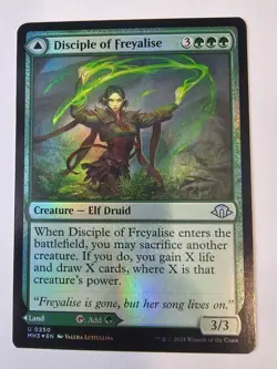 MTG - Disciple of Freyalise FOIL - Modern Horizons 3 - Image 1