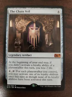 The Chain Veil NM Core Set 2015 M15 MTG FREE SHIPPING - Image 1