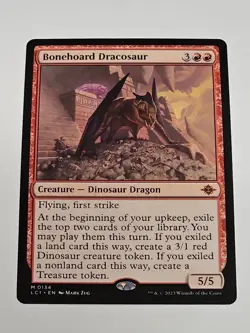 Bonehoard Dracosaur The Lost Caverns of Ixalan Regular MTG Magic The Gathering - Image 1