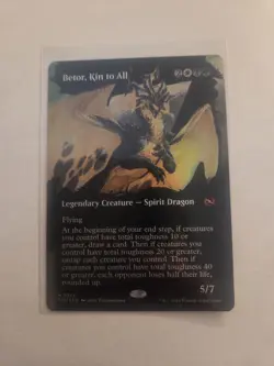 Betor, Kin to All (Borderless) Tarkir: Dragonstorm Foil 353 MTG - Image 1