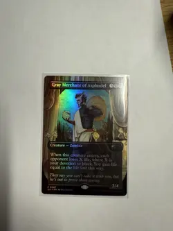 MTG Gray Merchant of Asphodel *Foil* Secret Lair Encyclopedia of Magic - Image 1