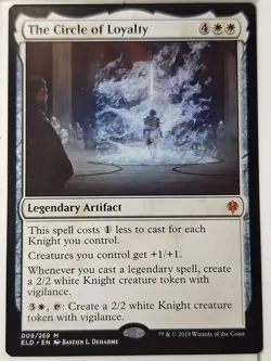 The Circle of Loyalty - Throne of Eldraine - Magic the Gathering MTG Nice! - Image 1