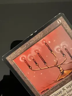 Magic the Gathering MTG Antiquities CANDELABRA OF TAWNOS LP- (Beta Bob) - Image 5