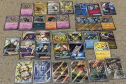 Pokemon TCG Lot - Illustration Rares, EX’s, Full Arts, Shiny, Amiibo - Image 1