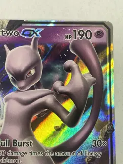 Pokemon TCG Mewtwo GX Shining Legends 39/73 Holo Ultra Rare - Image 3