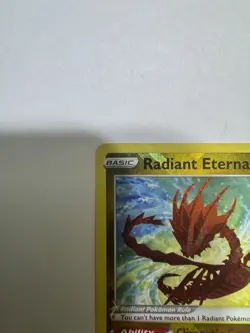 Holo Radiant Eternatus 105/159 Radiant Rare Crown Zenith Pokemon TCG - Image 4