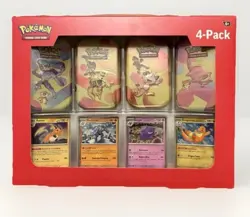 In hand! Pokemon 151 -Mini Tins 4 Pack. Sam’s Club Exclusive ships today! - Image 1