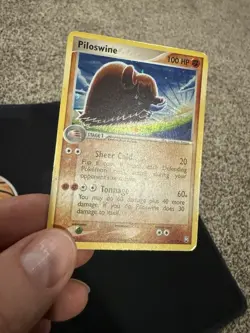 Pokemon Piloswine 13/109 EX Team Rocket Returns Holo Rare - Image 2