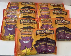 Pokemon Trick Or Trade 7x BOOster Bundle - 240 Count Mini Packs Halloween 2022 - Image 1