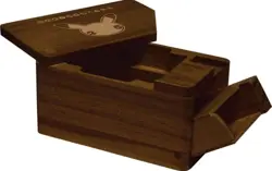Pokemon 25th Celebration Deck Box - Premium Wood Pikachu 25th Logo Edition - Image 2