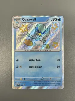 Pokemon TCG Black Star Promo 083 Quaxwell Shiny Holo - Image 1