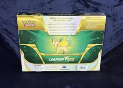 NEW SEALED Pokemon Leafeon VSTAR Special Collection Box w/ Evolving Skies Packs - Image 2