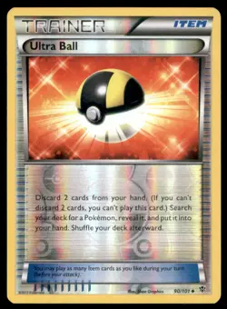 Pokemon Plasma Blast Reverse Holo Ultra Ball #90/101 - Image 1