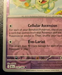 Reuniclus 039/086 Reverse Holo Uncommon Scarlet & Violet: Black Bolt Pokemon TCG - Image 4