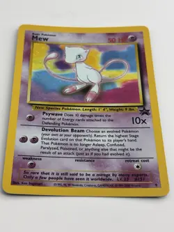 Mew 09/53 Wotc Black Star Promo Holo Rare Pokemon LP - Image 5