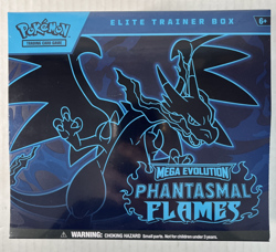 Pokemon Mega Evolution Phantasmal Flames ETB Elite Trainer Box -IN HAND- - Image 1