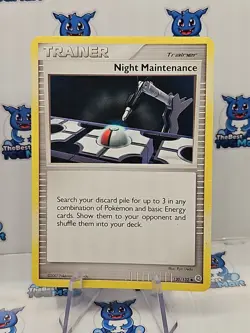 Night Maintenance - 120/132 - Pokemon Secret Wonders MP - Image 1