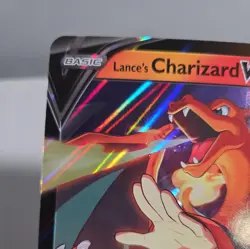 JUMBO Lance’s Charizard V Card SWSH133 Pokemon Celebrations - Image 3
