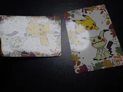 Pokemon Card Pronto Promo 2 SET Holo Shining Pikachu Mimikyu #5962 EX - Image 3