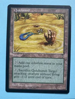 MTG: Quicksand -Visions - Magic Card - Image 1