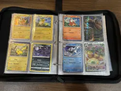Pokemon TCG Collection (64 Cards). Includes Binder. - Image 1