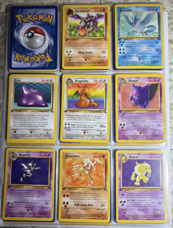 Pokemon TCG Fossil 1st Edition Set Every Non-Holo card (47 total) #16 - #62 - Image 1