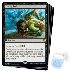 LIVING END X4 Time Spiral Remastered Magic MTG MINT CARD - Image 1