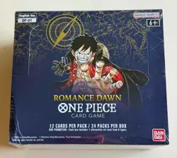 Sealed One Piece Romance Dawn Blue Bottom OP-01 English Card Game Booster Box - Image 1