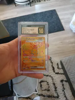 Pikachu EX Japanese Terastral Ultra Rare Holo Pristine 10 CGC Pokemon Card #236 - Image 4