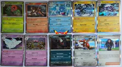 Pokemon Obsidian Flames Complete Holo Set - all 10 - FULL SET rare cards - Image 1