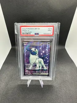 2023 Pokemon Obsidian Flames Absol Ex #214 Ultra Rare PSA 9 Mint Graded Card - Image 1