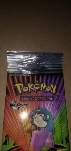 Unopened Pack Of Gym Challenge Booster Pokemon Cards - Image 2