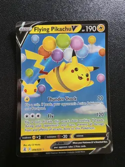 Pokemon Card Flying Pikachu V 006/025 Celebrations Holo - Image 1