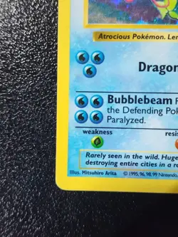 Gyarados Shadowless 6/102 Base Set Holo Vintage Pokemon Card - Image 4