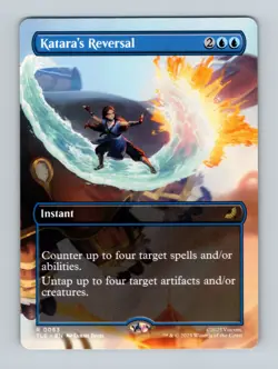 MTG: TLE 63 Katara's Reversal (Borderless) Normal NM - Image 1