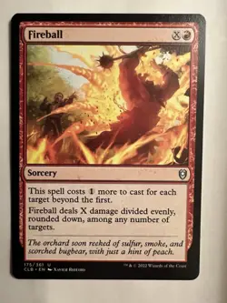 Fireball Commander Legends: Battle for Baldur's Gate Regular NM 175/361 Magic - Image 1