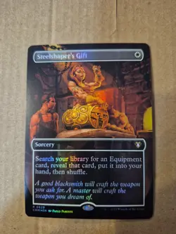 Steelshaper's Gift (Borderless) Commander Masters Foil - Image 1