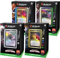 Magic The Gathering Commander Masters Set Of 4 Decks New Factory Sealed - Image 1