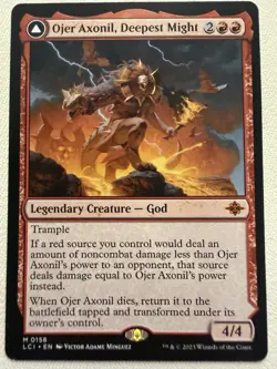 Ojer Axonil, Deepest Might - LCI Mythic MTG NM ??Boros Burn - Image 1