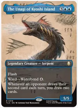 The Unagi of Kyoshi Island (Borderless) - Avatar TLA - IN HAND Fast Ship! - Image 1