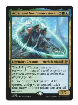 MTG - Adrix and Nev, Twincasters - Commander: MKM - Near mint - Image 1