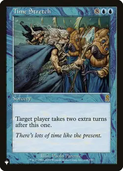 MTG Magic the Gathering Time Stretch (1034/1308) The List LP - Image 1