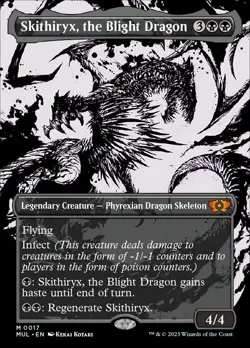 Skithiryx, the Blight Dragon (17/210) MUL NM - Image 1