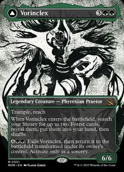 MTG Magic the Gathering Vorinclex (301/548) March of the Machine NM - Image 1