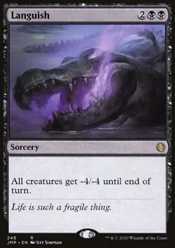 MTG Magic the Gathering Languish (246/496) Jumpstart LP - Image 1