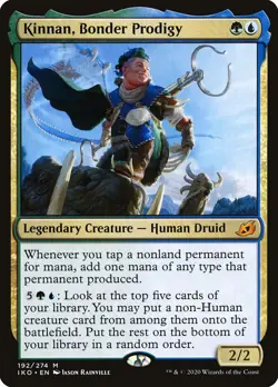 MTG Kinnan, Bonder Prodigy (192/434) Ikoria Lair of Behemoths NM - Image 1