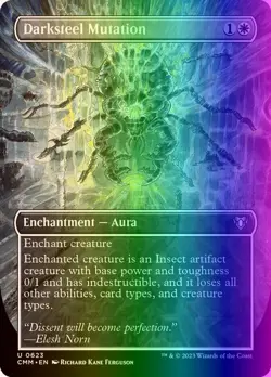 MTG Magic the Gathering Darksteel Mutation (623/1173) Commander Masters NM FOIL - Image 1