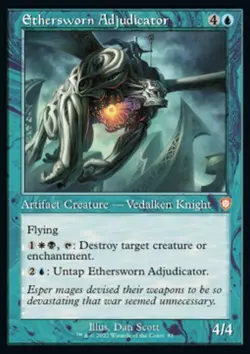 MTG Ethersworn Adjudicator (83/240) The Brothers' War Commander NM - Image 1