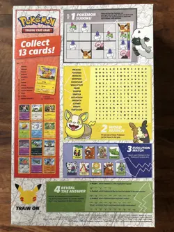 Lucky Charms Limited Cereal Box - 25th Anniversary Pokemon Packs Sealed - Image 2